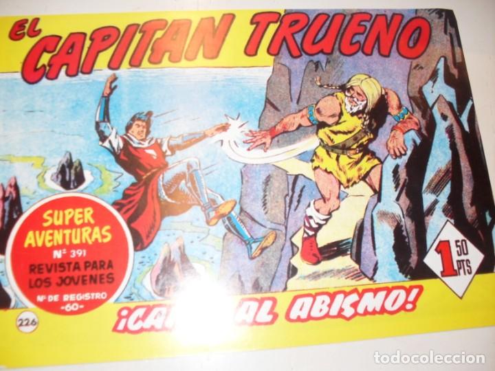 Tebeos: FACSIMIL el capitan trueno 226.(de 618)editorial bruguera,a&ntilde;o 1956..IMPECABLE.