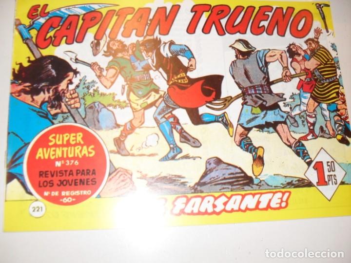 Tebeos: FACSIMIL el capitan trueno 221.(de 618)editorial bruguera,a&ntilde;o 1956..IMPECABLE.