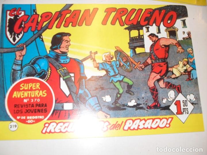 Tebeos: FACSIMIL el capitan trueno 219.(de 618)editorial bruguera,a&ntilde;o 1956..IMPECABLE.