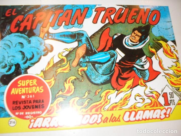 Tebeos: FACSIMIL el capitan trueno 216.(de 618)editorial bruguera,a&ntilde;o 1956..IMPECABLE.