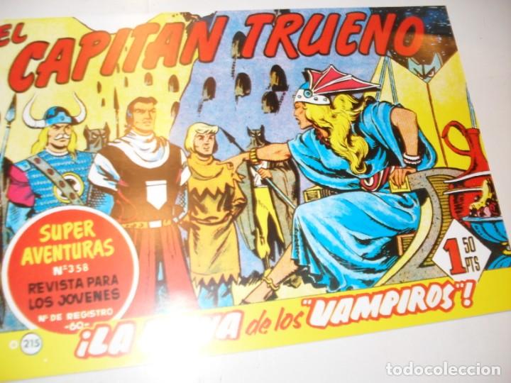 Tebeos: FACSIMIL el capitan trueno 215.(de 618)editorial bruguera,a&ntilde;o 1956..IMPECABLE.