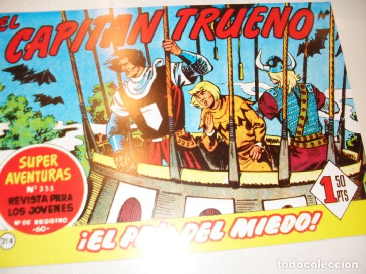 Tebeos: FACSIMIL el capitan trueno 214.(de 618)editorial bruguera,a&ntilde;o 1956..IMPECABLE.