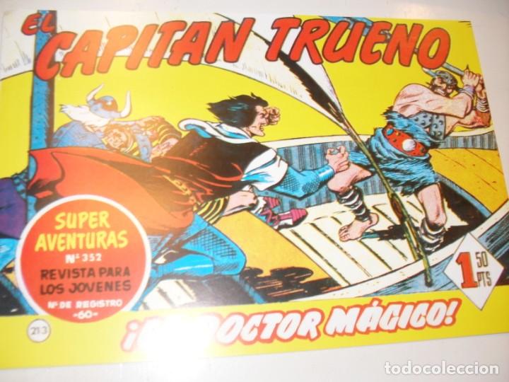 Tebeos: FACSIMIL el capitan trueno 213.(de 618)editorial bruguera,a&ntilde;o 1956..IMPECABLE.