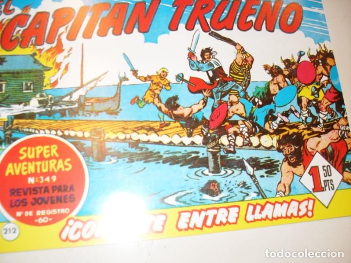 Tebeos: FACSIMIL el capitan trueno 212.(de 618)editorial bruguera,a&ntilde;o 1956..IMPECABLE.