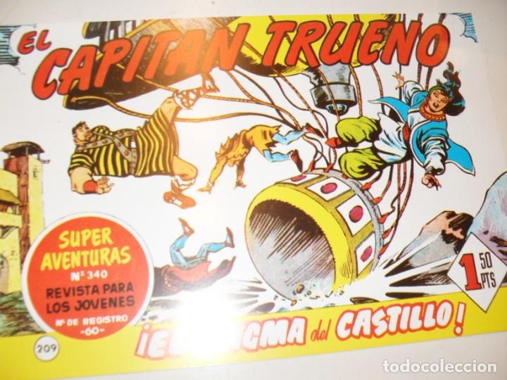 Tebeos: FACSIMIL el capitan trueno 209.(de 618)editorial bruguera,a&ntilde;o 1956..IMPECABLE.