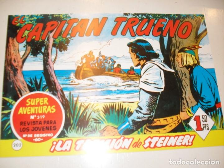 Tebeos: FACSIMIL el capitan trueno 202.(de 618)editorial bruguera,a&ntilde;o 1956..IMPECABLE.