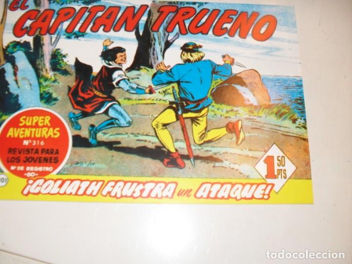 Tebeos: FACSIMIL el capitan trueno 201.(de 618)editorial bruguera,a&ntilde;o 1956..IMPECABLE.