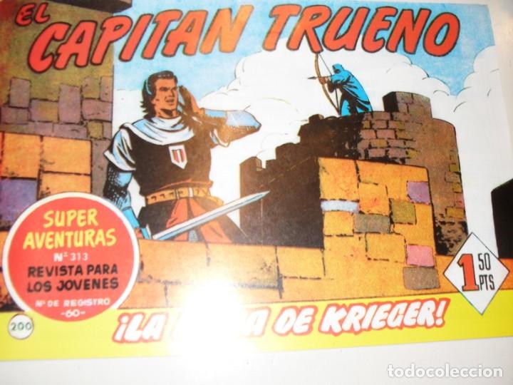 Tebeos: FACSIMIL el capitan trueno 200.(de 618)editorial bruguera,a&ntilde;o 1956..IMPECABLE.