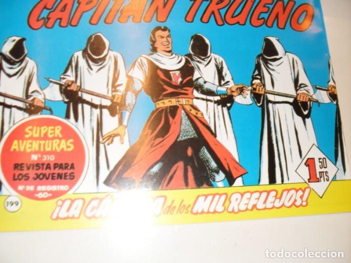 Tebeos: FACSIMIL el capitan trueno 199.(de 618)editorial bruguera,a&ntilde;o 1956..IMPECABLE.