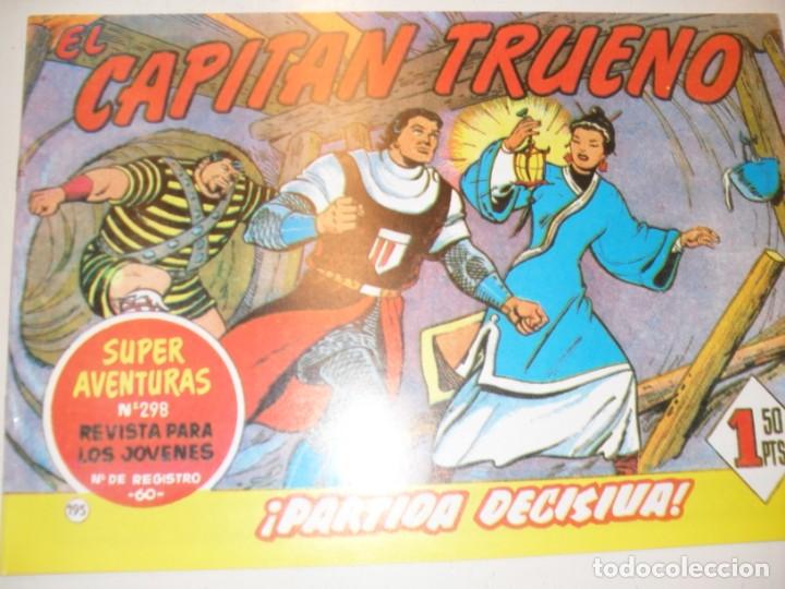 Tebeos: FACSIMIL el capitan trueno 195.(de 618)editorial bruguera,a&ntilde;o 1956..IMPECABLE.