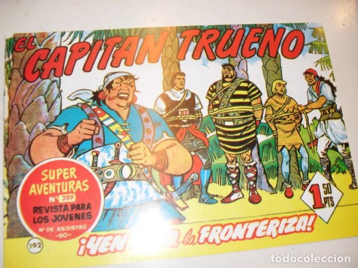 Tebeos: FACSIMIL el capitan trueno 192.(de 618)editorial bruguera,a&ntilde;o 1956..IMPECABLE.