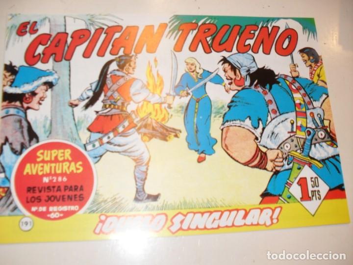 Tebeos: FACSIMIL el capitan trueno 191.(de 618)editorial bruguera,a&ntilde;o 1956..IMPECABLE.
