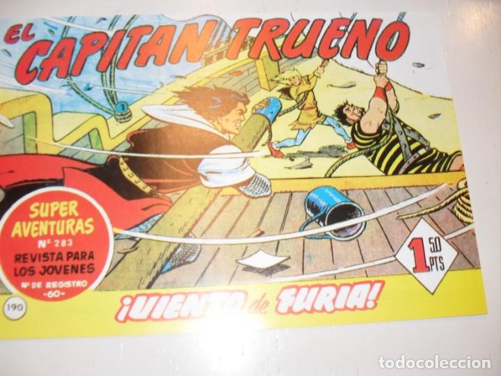 Tebeos: FACSIMIL el capitan trueno 190.(de 618)editorial bruguera,a&ntilde;o 1956..IMPECABLE.