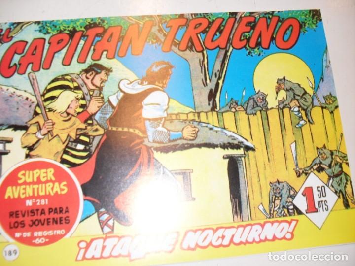 Tebeos: FACSIMIL el capitan trueno 189.(de 618)editorial bruguera,a&ntilde;o 1956..IMPECABLE.