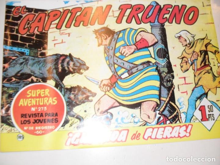 Tebeos: FACSIMIL el capitan trueno 185.(de 618)editorial bruguera,a&ntilde;o 1956..IMPECABLE.