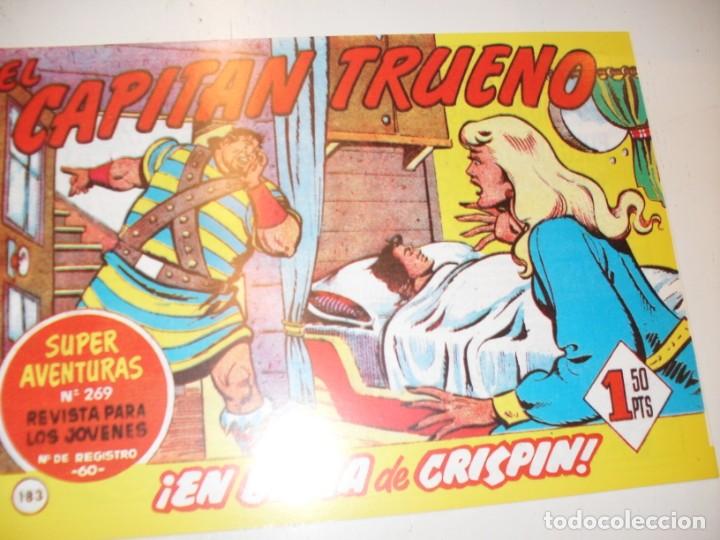 Tebeos: FACSIMIL el capitan trueno 183.(de 618)editorial bruguera,a&ntilde;o 1956..IMPECABLE.