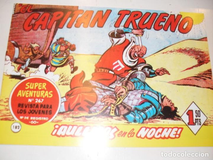 Tebeos: FACSIMIL el capitan trueno 182.(de 618)editorial bruguera,a&ntilde;o 1956..IMPECABLE.