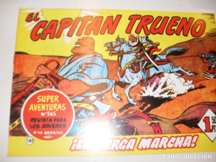 Tebeos: FACSIMIL el capitan trueno 181.(de 618)editorial bruguera,a&ntilde;o 1956..IMPECABLE.