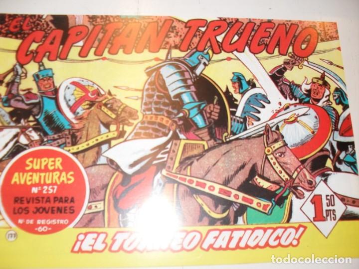 Comics: FACSIMIL el capitan trueno 177.(de 618)editorial bruguera,a&ntilde;o 1956..IMPECABLE.