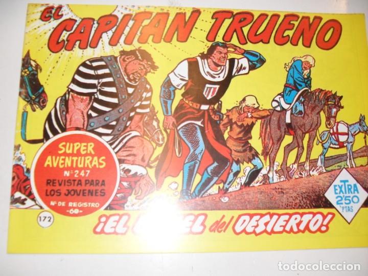 Comics: FACSIMIL el capitan trueno 172.(de 618)editorial bruguera,a&ntilde;o 1956..IMPECABLE.