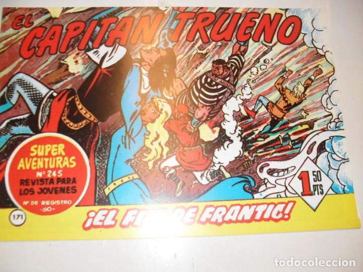 Comics: FACSIMIL el capitan trueno 171.(de 618)editorial bruguera,a&ntilde;o 1956..IMPECABLE.