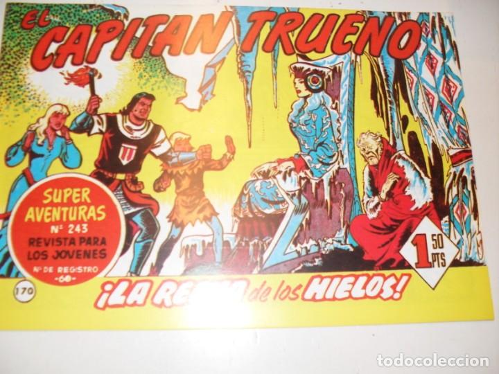 Comics: FACSIMIL el capitan trueno 170.(de 618)editorial bruguera,a&ntilde;o 1956..IMPECABLE.