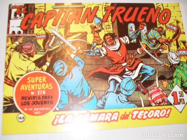 Comics: FACSIMIL el capitan trueno 163.(de 618)editorial bruguera,a&ntilde;o 1956..IMPECABLE.