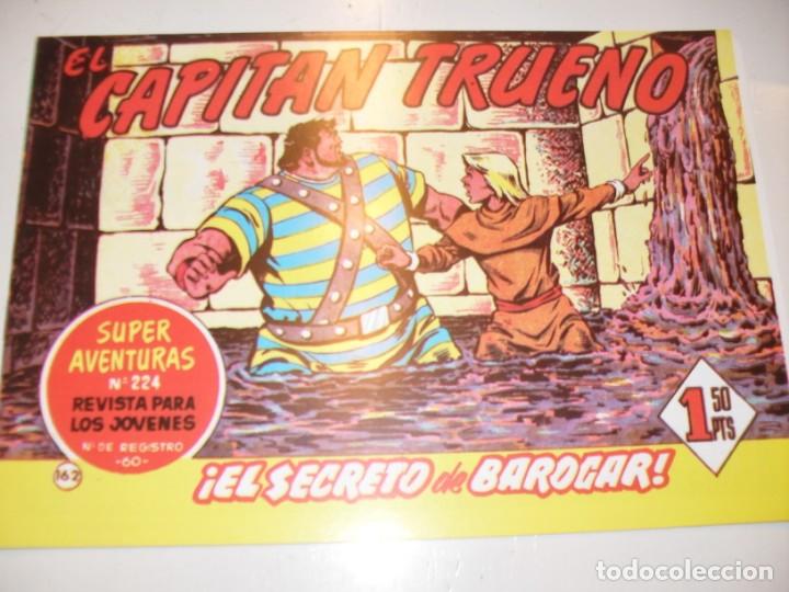 Comics: FACSIMIL el capitan trueno 162.(de 618)editorial bruguera,a&ntilde;o 1956..IMPECABLE.