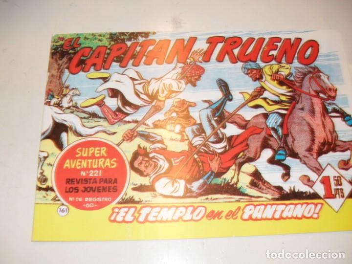 Comics: FACSIMIL el capitan trueno 161.(de 618)editorial bruguera,a&ntilde;o 1956..IMPECABLE.