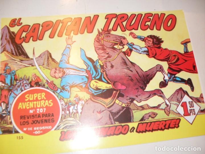 Comics: FACSIMIL el capitan trueno 155.(de 618)editorial bruguera,a&ntilde;o 1956..IMPECABLE.