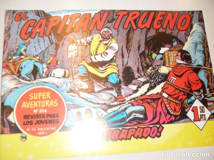 Comics: FACSIMIL el capitan trueno 154.(de 618)editorial bruguera,a&ntilde;o 1956..IMPECABLE.