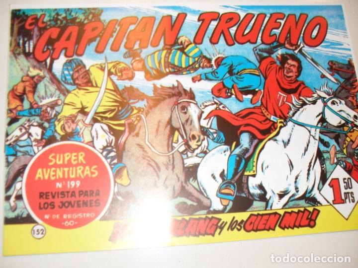 Tebeos: FACSIMIL el capitan trueno 152.(de 618)editorial bruguera,a&ntilde;o 1956..IMPECABLE.