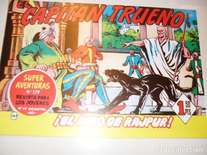 Tebeos: FACSIMIL el capitan trueno 148.(de 618)editorial bruguera,a&ntilde;o 1956..IMPECABLE.