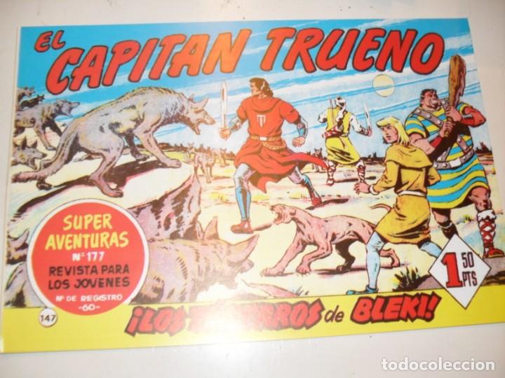 Tebeos: FACSIMIL el capitan trueno 147.(de 618)editorial bruguera,a&ntilde;o 1956..IMPECABLE.