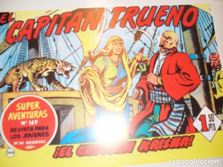 Tebeos: FACSIMIL el capitan trueno 144.(de 618)editorial bruguera,a&ntilde;o 1956..IMPECABLE.