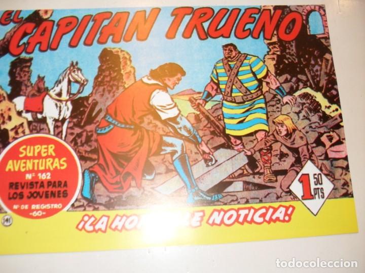 Tebeos: FACSIMIL el capitan trueno 141.(de 618)editorial bruguera,a&ntilde;o 1956..IMPECABLE.