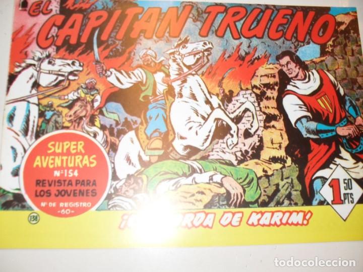 Tebeos: FACSIMIL el capitan trueno 138.(de 618)editorial bruguera,a&ntilde;o 1956..IMPECABLE.
