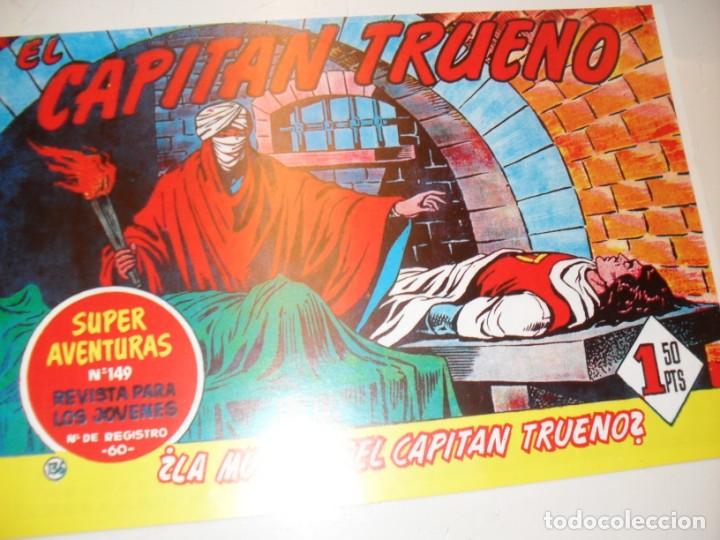 Tebeos: FACSIMIL el capitan trueno 136.(de 618)editorial bruguera,a&ntilde;o 1956..IMPECABLE.