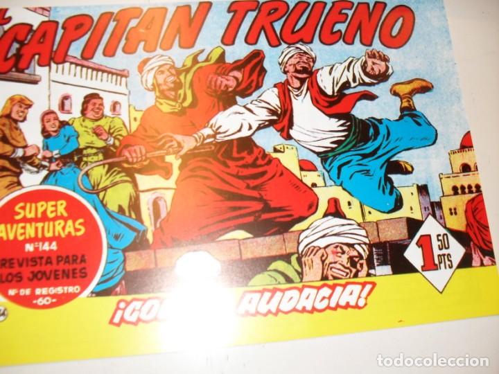 Tebeos: FACSIMIL el capitan trueno 134.(de 618)editorial bruguera,a&ntilde;o 1956..IMPECABLE.