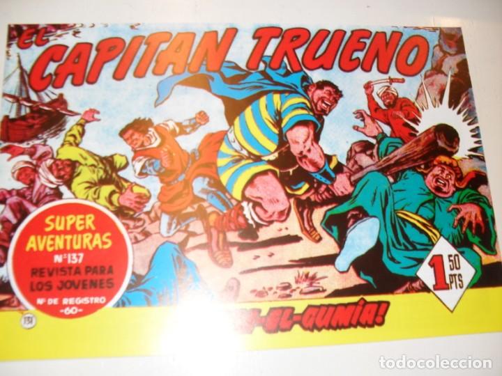 Tebeos: FACSIMIL el capitan trueno 131.(de 618)editorial bruguera,a&ntilde;o 1956..IMPECABLE.
