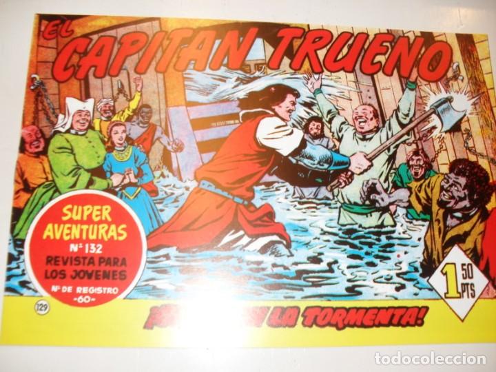 Tebeos: FACSIMIL el capitan trueno 129.(de 618)editorial bruguera,a&ntilde;o 1956..IMPECABLE.