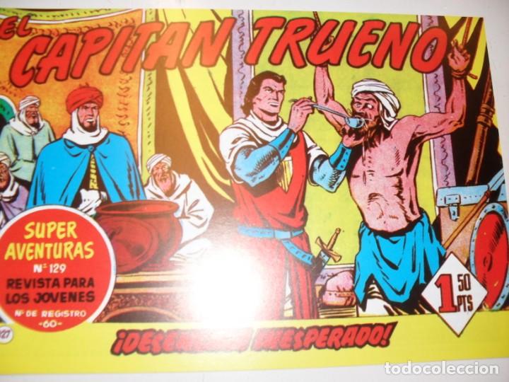 Tebeos: FACSIMIL el capitan trueno 127.(de 618)editorial bruguera,a&ntilde;o 1956..IMPECABLE.