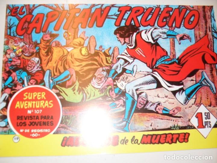 Tebeos: FACSIMIL el capitan trueno 119.(de 618)editorial bruguera,a&ntilde;o 1956..IMPECABLE.