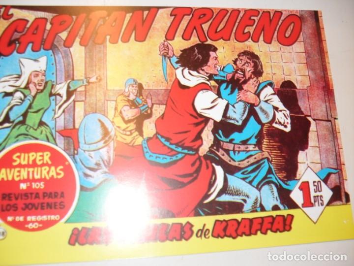 Tebeos: FACSIMIL el capitan trueno 118.(de 618)editorial bruguera,a&ntilde;o 1956..IMPECABLE.