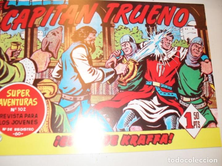 Tebeos: FACSIMIL el capitan trueno 117.(de 618)editorial bruguera,a&ntilde;o 1956..IMPECABLE.