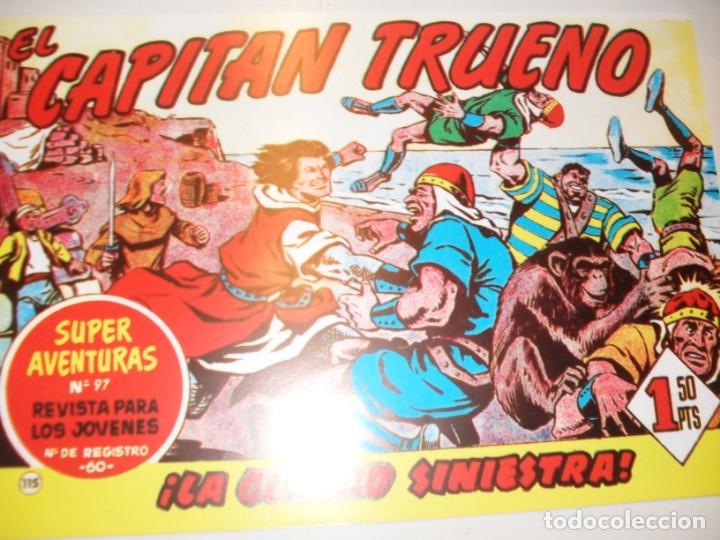 Tebeos: FACSIMIL el capitan trueno 115.(de 618)editorial bruguera,a&ntilde;o 1956..IMPECABLE.