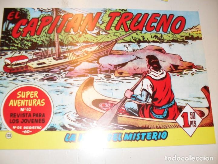 Tebeos: FACSIMIL el capitan trueno 109.(de 618)editorial bruguera,a&ntilde;o 1956..IMPECABLE.