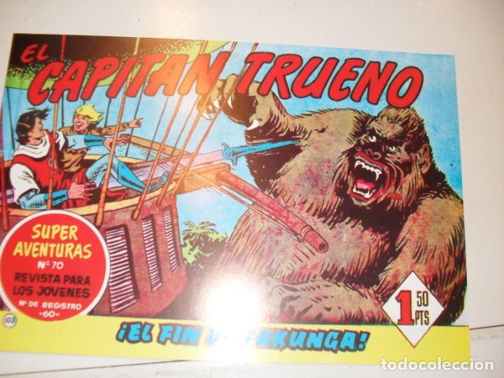Tebeos: FACSIMIL el capitan trueno 102.(de 618)editorial bruguera,a&ntilde;o 1956..IMPECABLE.