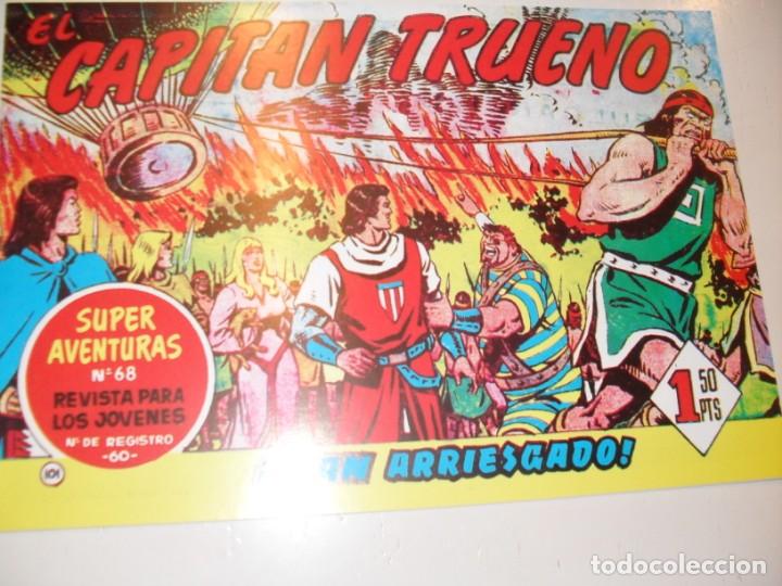 Tebeos: FACSIMIL el capitan trueno 101.(de 618)editorial bruguera,a&ntilde;o 1956..IMPECABLE.