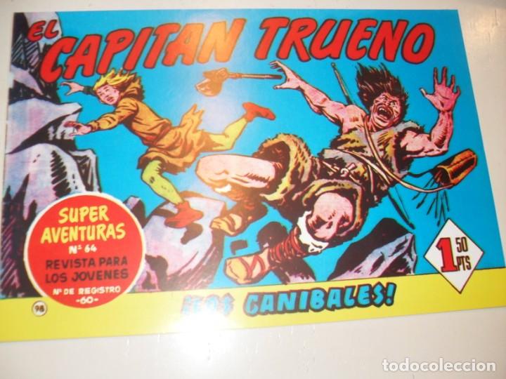 Tebeos: FACSIMIL el capitan trueno 98.(de 618)editorial bruguera,a&ntilde;o 1956..IMPECABLE.